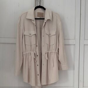Blank NYC Women's Light Tan Utility Jacket